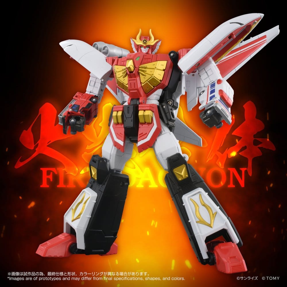 Brave Command Dagwon Toyrise Actionfigur Fire Dagwon 18 cm