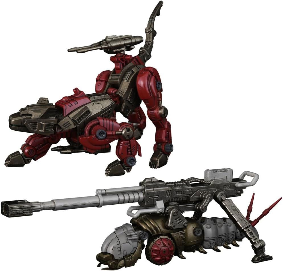 Zoids Plastmodellkit 2-Pack 1/100 RMZ-010 Canoly Molga & Hell Cat Basvakter Set 20 cm Takara Tomy
