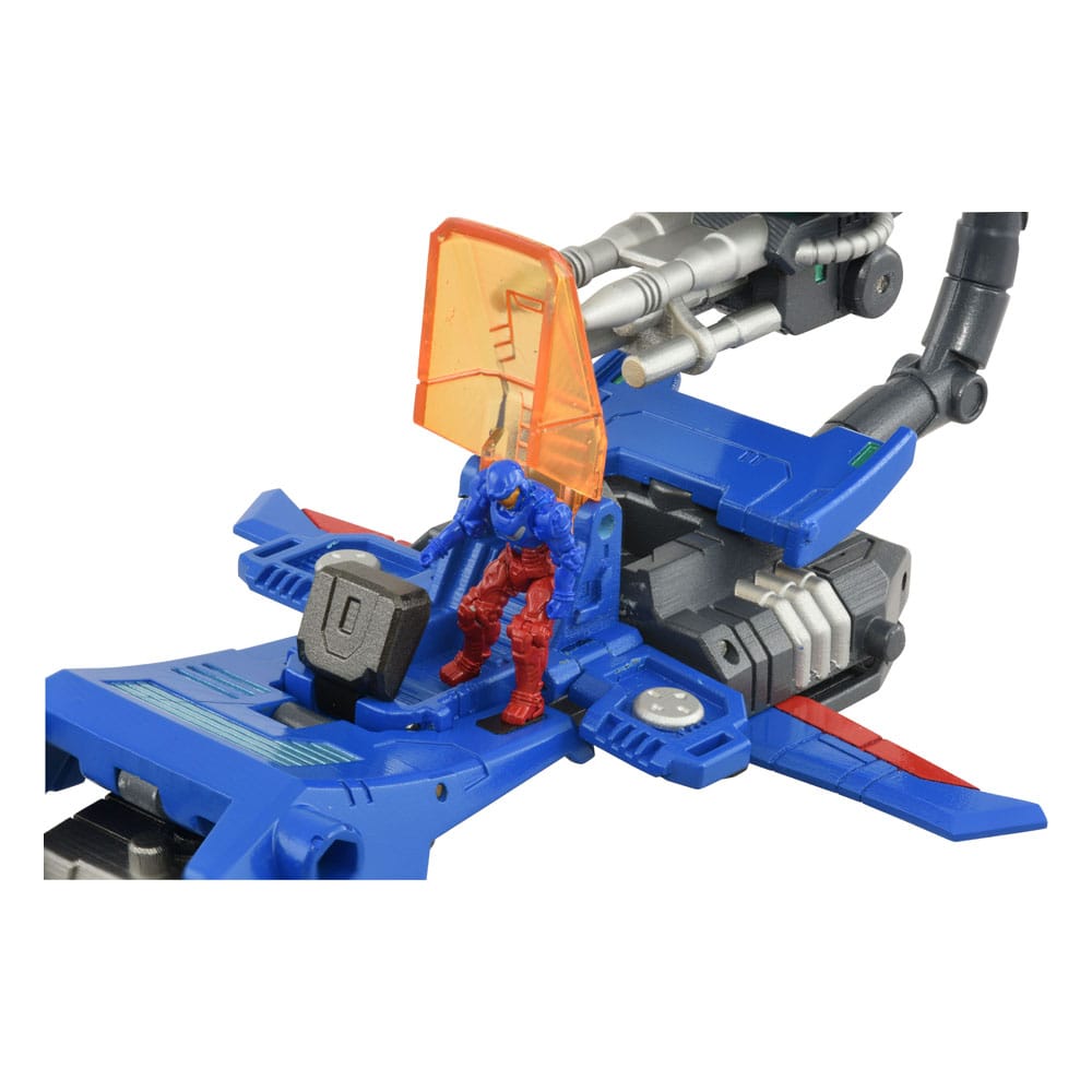 Transformers x Zoids Synergenex Action Figur 1/60 Shield-D-Prime 26 cm Takara Tomy