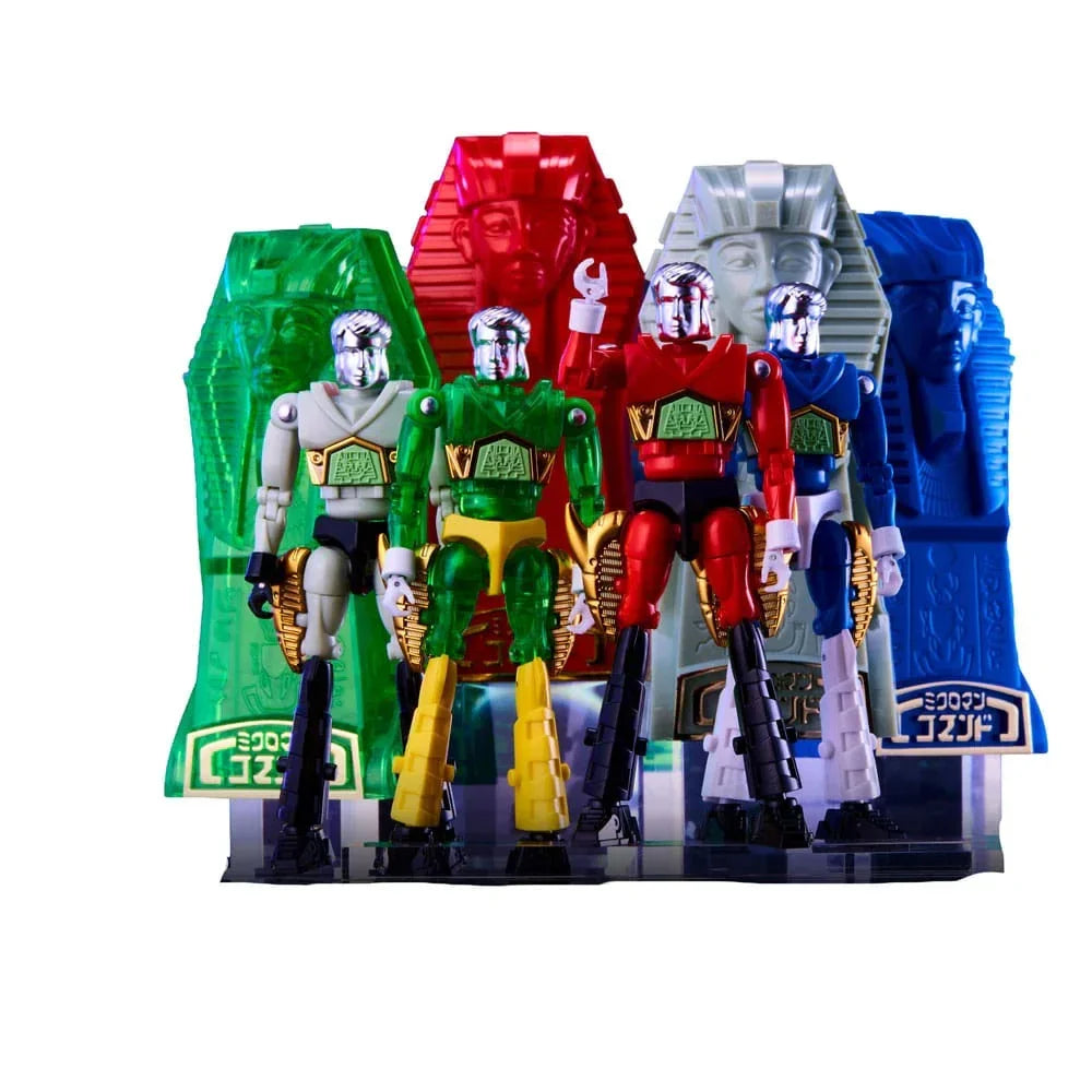 Legacysoul Action Figur Microman Command No. 2 4er Set Takara Tomy