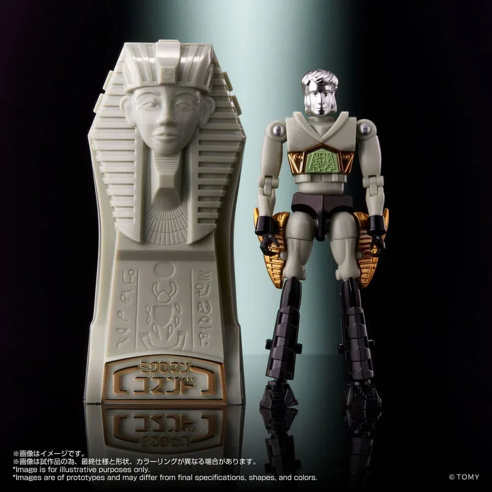 Legacysoul Action Figur Microman Command No. 2 4er Set Takara Tomy