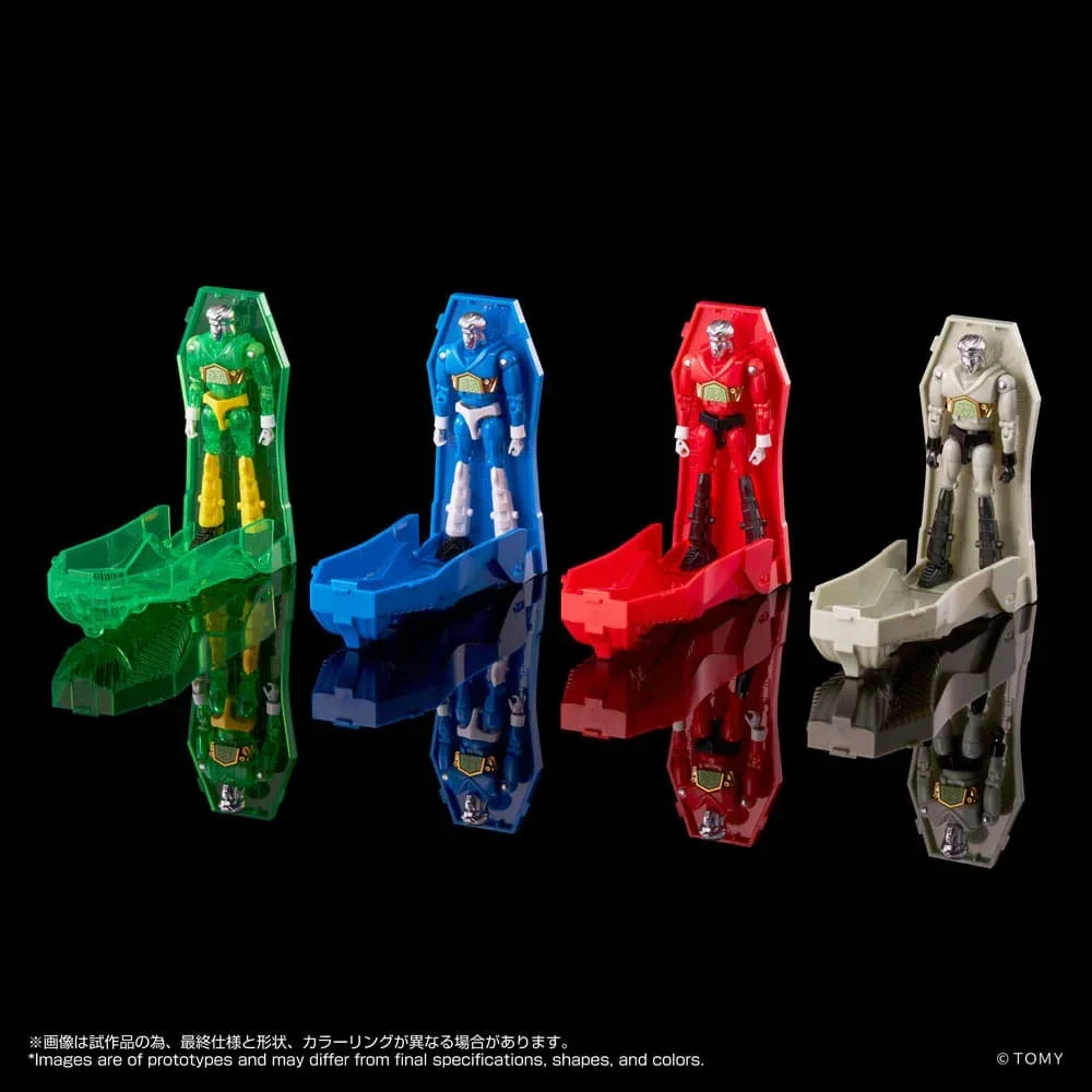 Legacysoul Action Figur Microman Command No. 2 4er Set Takara Tomy