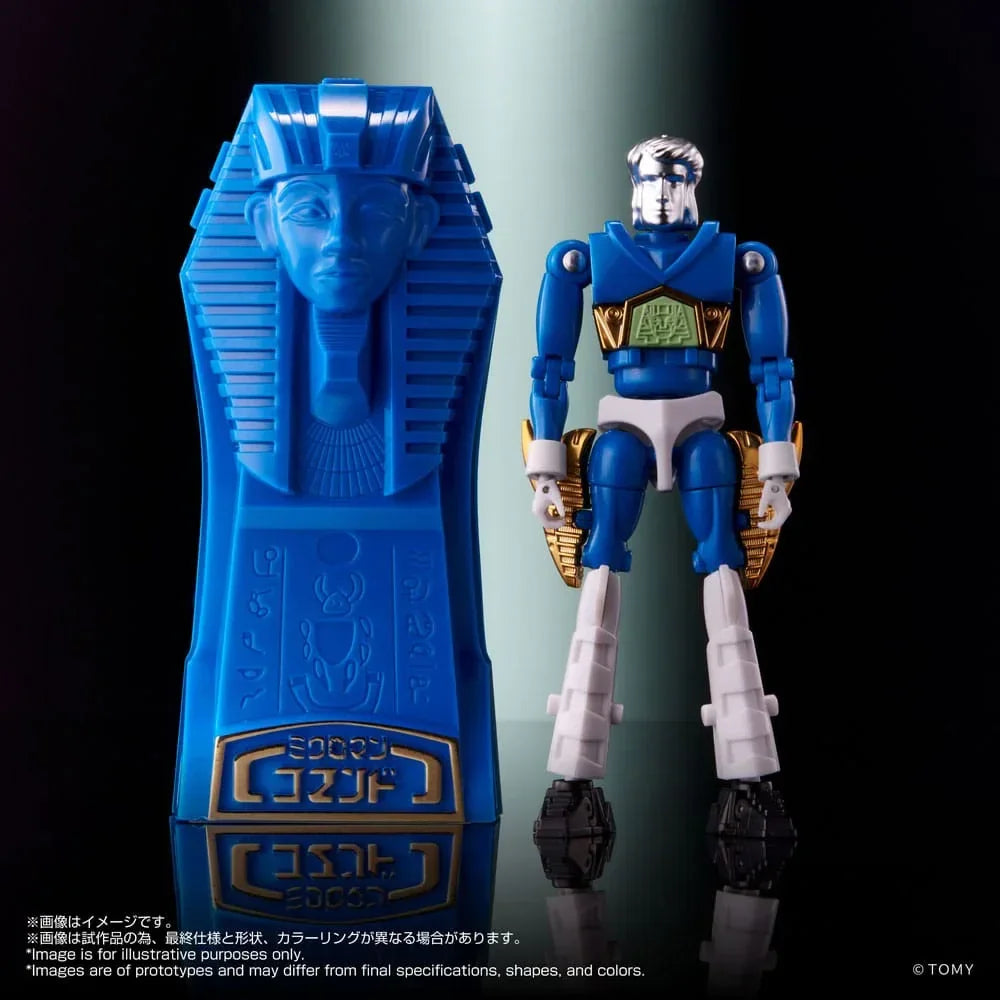 Legacysoul Action Figur Microman Command No. 2 4er Set Takara Tomy