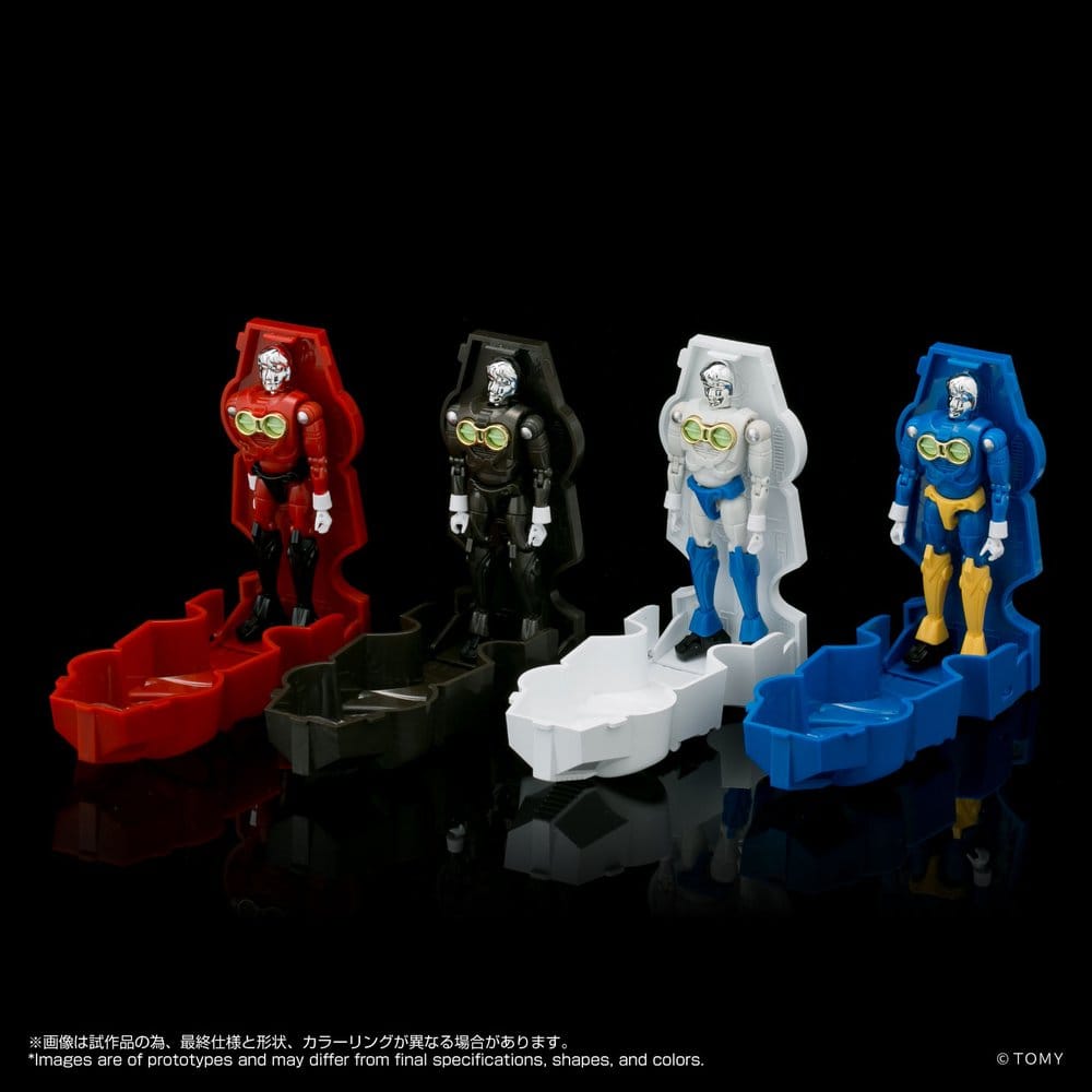 Microman Legacy Soul Action Figurr 4-Pack Microman Command #3