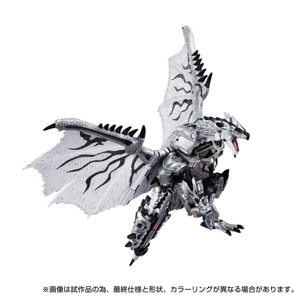 Transformers Team-Up Series Action Figur Monster Hunter Silver Rathalos Prime 13 cm Takara Tomy