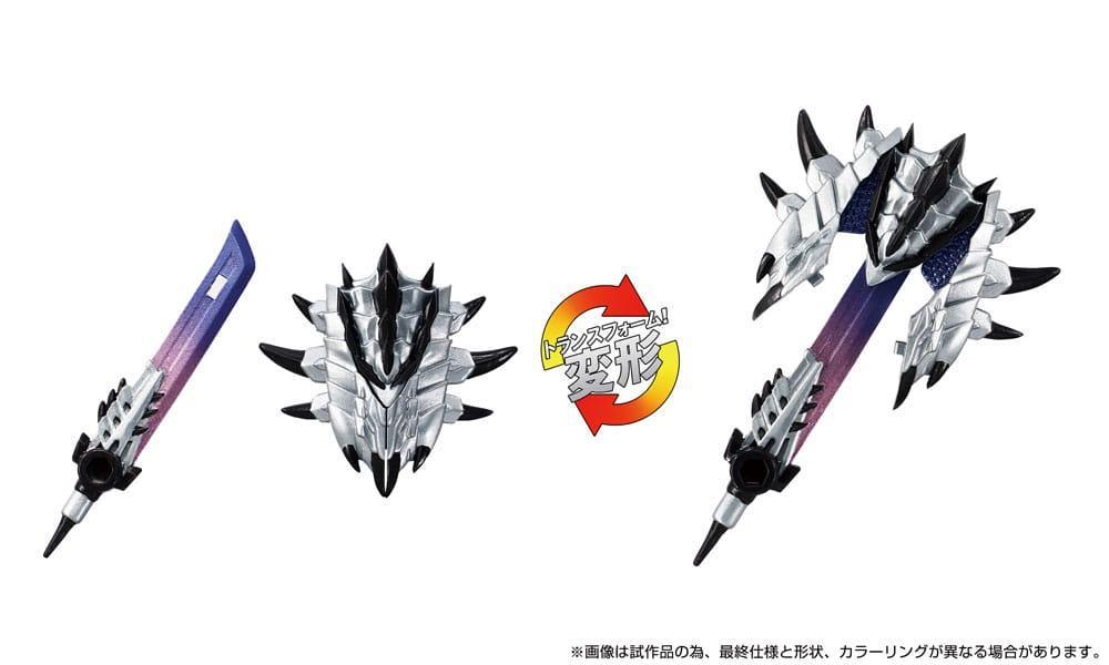 Transformers Team-Up Series Action Figur Monster Hunter Silver Rathalos Prime 13 cm Takara Tomy