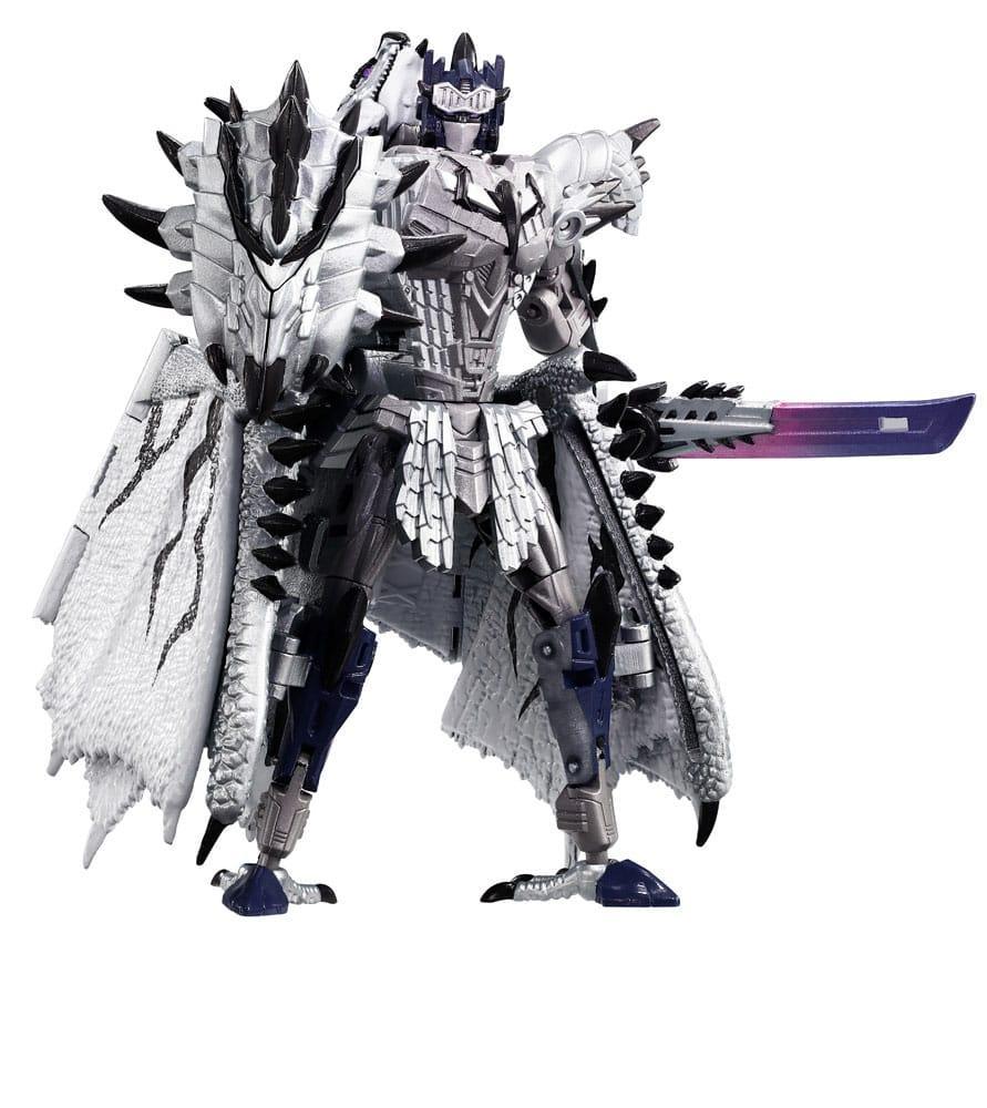 Transformers Team-Up Series Action Figur Monster Hunter Silver Rathalos Prime 13 cm Takara Tomy