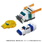 Transformers Dramatic Capture Series Action Figur 3-Pack Cybertron Chase Takara Tomy