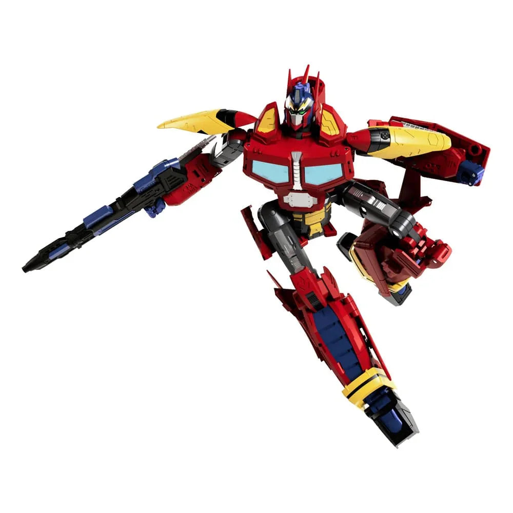 Transformers x Macross 7 Synergenex Action Figur Basara Prime Takara Tomy
