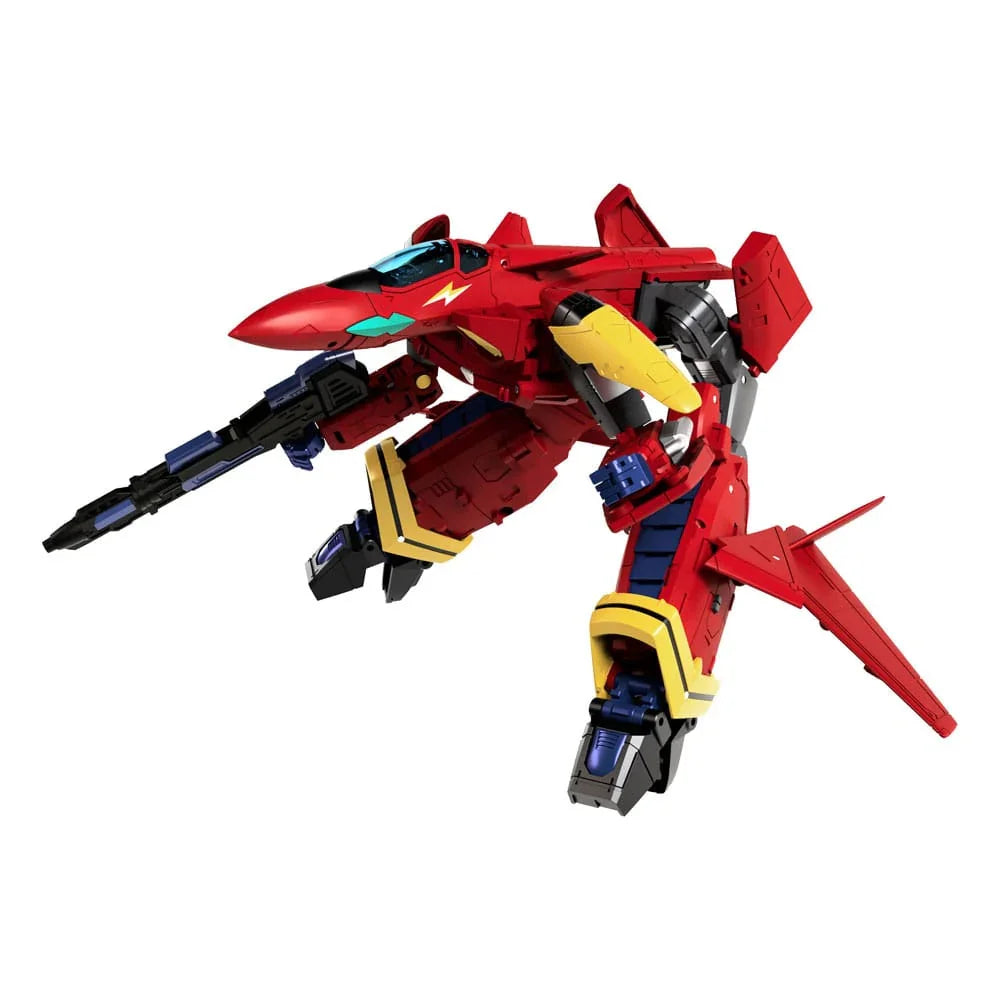 Transformers x Macross 7 Synergenex Action Figur Basara Prime Takara Tomy