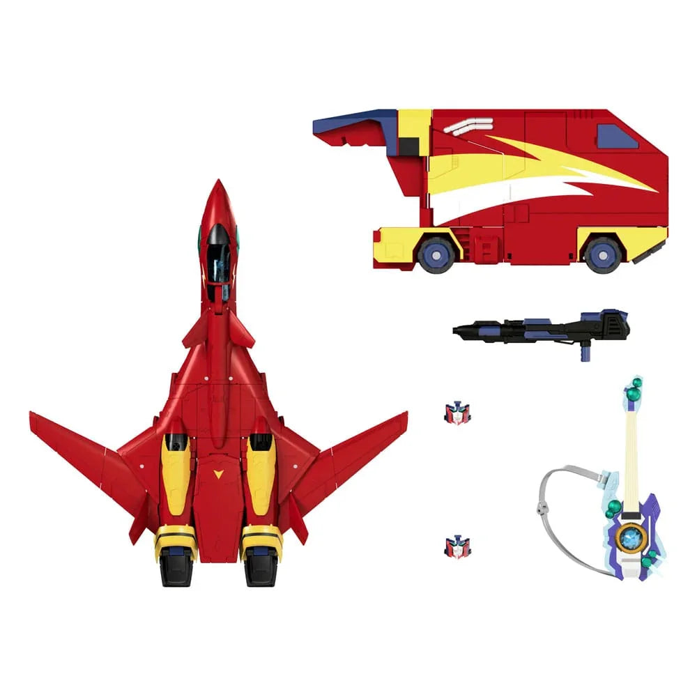 Transformers x Macross 7 Synergenex Action Figur Basara Prime Takara Tomy