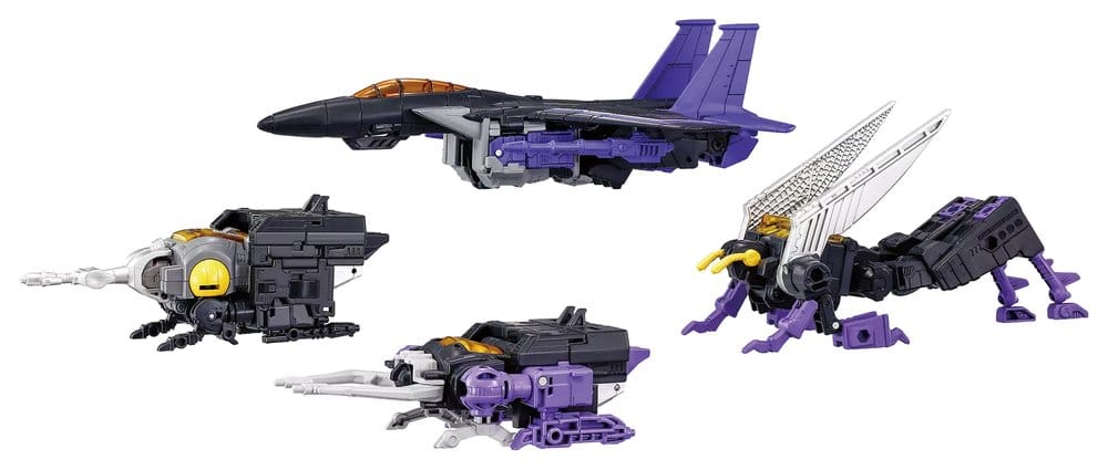 Transformers Dramatic Capture Series Actionfigur 4-pack Decepticons Del 2