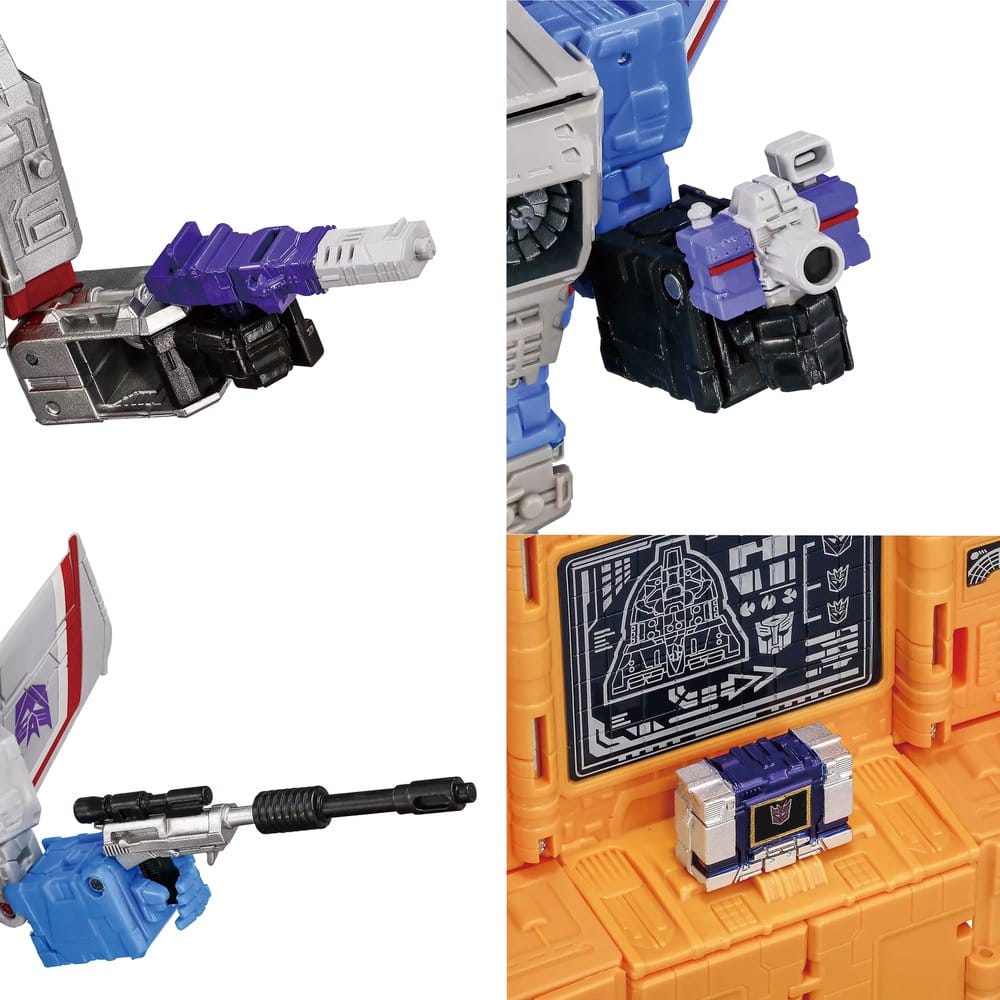 Transformers Dramatic Capture Series Actionfigur 4-pack Decepticons Del 2