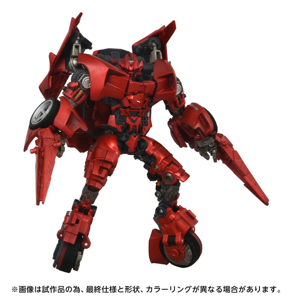 Transformers: Revenge of the Fallen Masterpiece Movie Next Action Figur MPMN-02 Sideswipe G1 Röd 15 cm