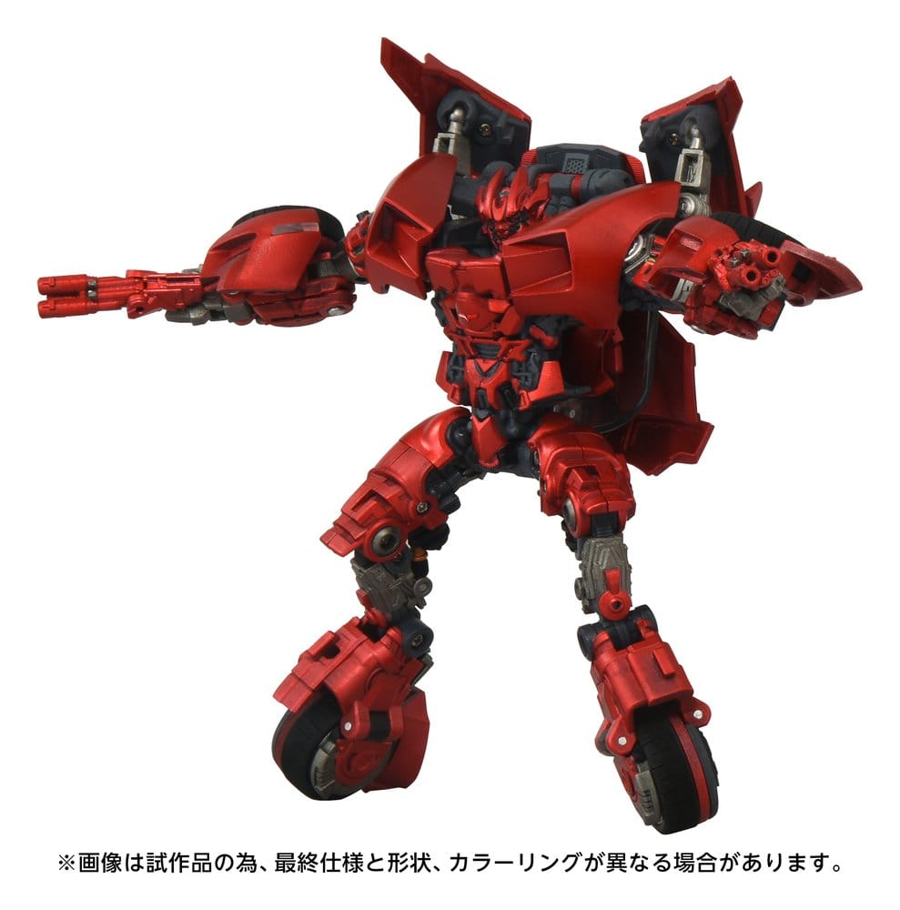 Transformers: Revenge of the Fallen Masterpiece Movie Next Action Figur MPMN-02 Sideswipe G1 Röd 15 cm