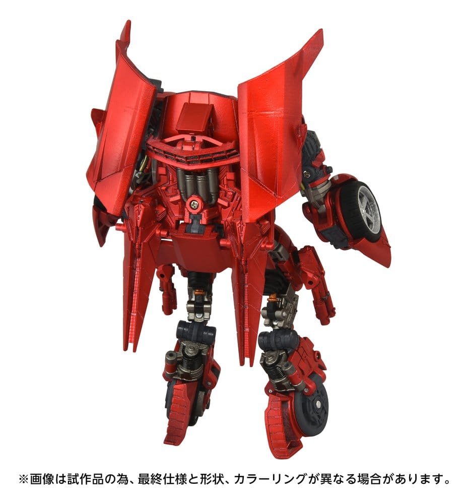 Transformers: Revenge of the Fallen Masterpiece Movie Next Action Figur MPMN-02 Sideswipe G1 Röd 15 cm