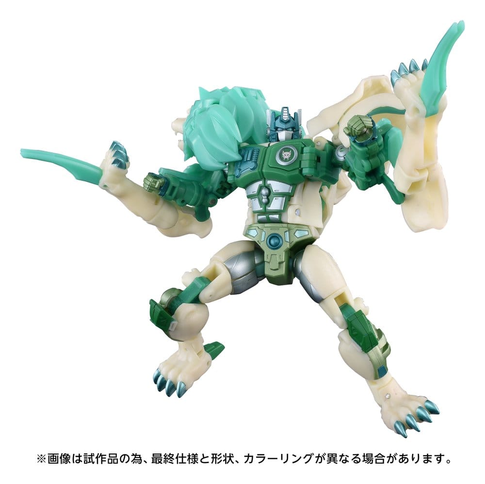 Transformers: Beast Wars II New Legends Actionfigur NL-01 Grön Lioconvoy 17 cm