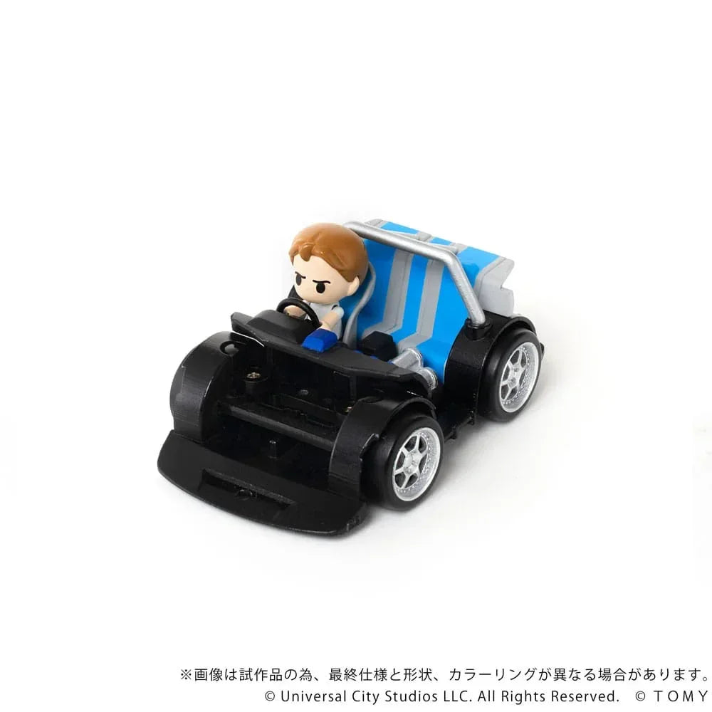Fast & Furious Q-Village Fordon med Mini-figur Nissan Skyline GT-R (R34) 9 cm Takara Tomy