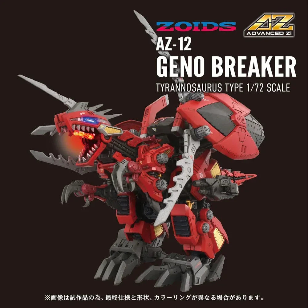 Zoids Plastmodellkit 1/72 AZ-12 Geno Breaker 32 cm Takara Tomy