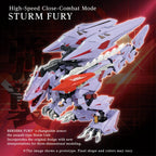 Zoids Modellkit Tillbehörsset AM-Z01CP Berserk Fury Sturm & Jagd Enhet Takara Tomy