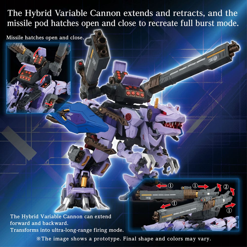 Zoids Modellkit Tillbehörsset AM-Z01CP Berserk Fury Sturm & Jagd Enhet Takara Tomy