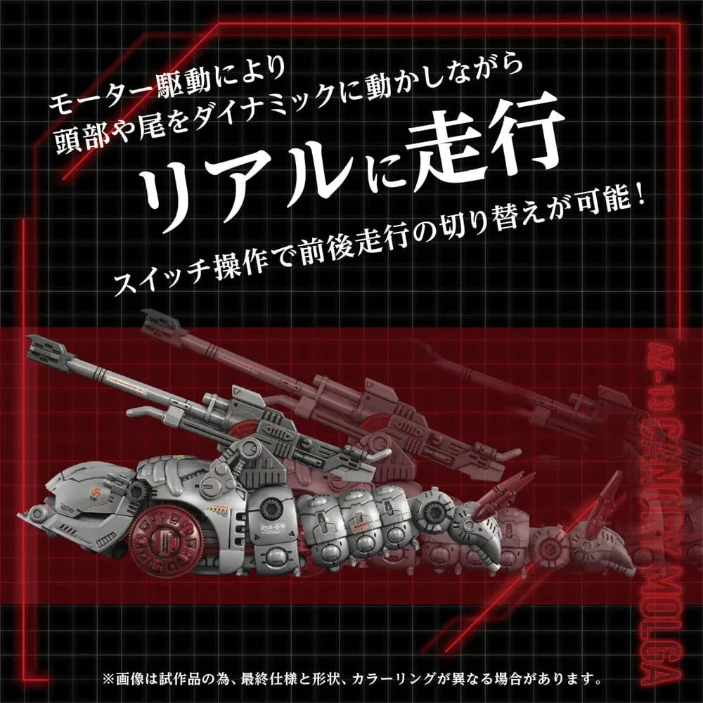 Zoids Plastmodellkit 1/72 AZ-13 Canory Molga 19 cm Takara Tomy