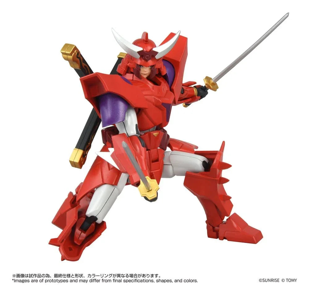 Yoroi Shin Den Samurai Troopers Toyrise Action Figur Gai of the Heat 15 cm Takara Tomy