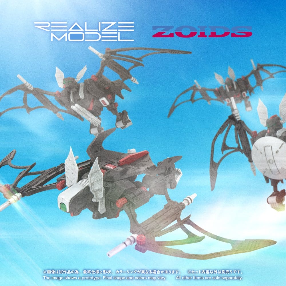 Zoids Plastmodellkit 1/100 RMZ-020 Zabat Full Option Set 11 cm