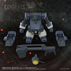 Armored Trooper Votoms Toyrise Action Figur 1/48 AT-09 Zwerg Wetlands Leg 7 cm