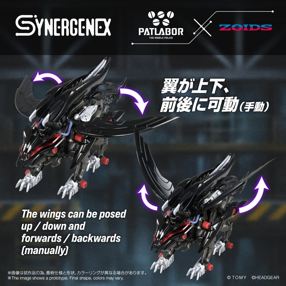 Zoids plastmodell Fangriffon 26 cm