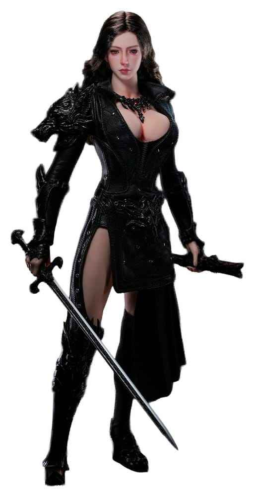 The Girl Under Wolf's Ward Actionfigur 1/6 Eleanor (Svart) 30 cm