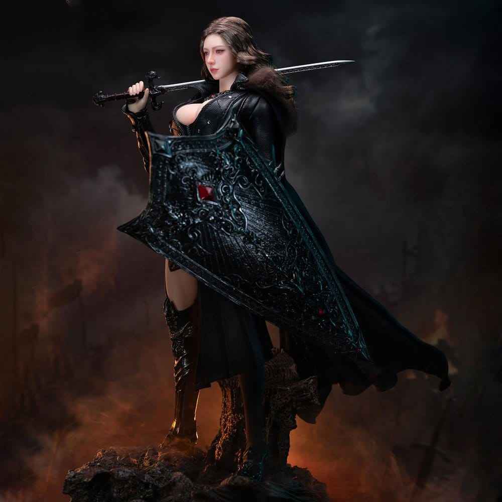 The Girl Under Wolf's Ward Actionfigur 1/6 Eleanor (Svart) 30 cm