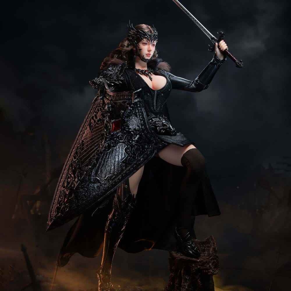 The Girl Under Wolf's Ward Actionfigur 1/6 Eleanor (Svart) 30 cm