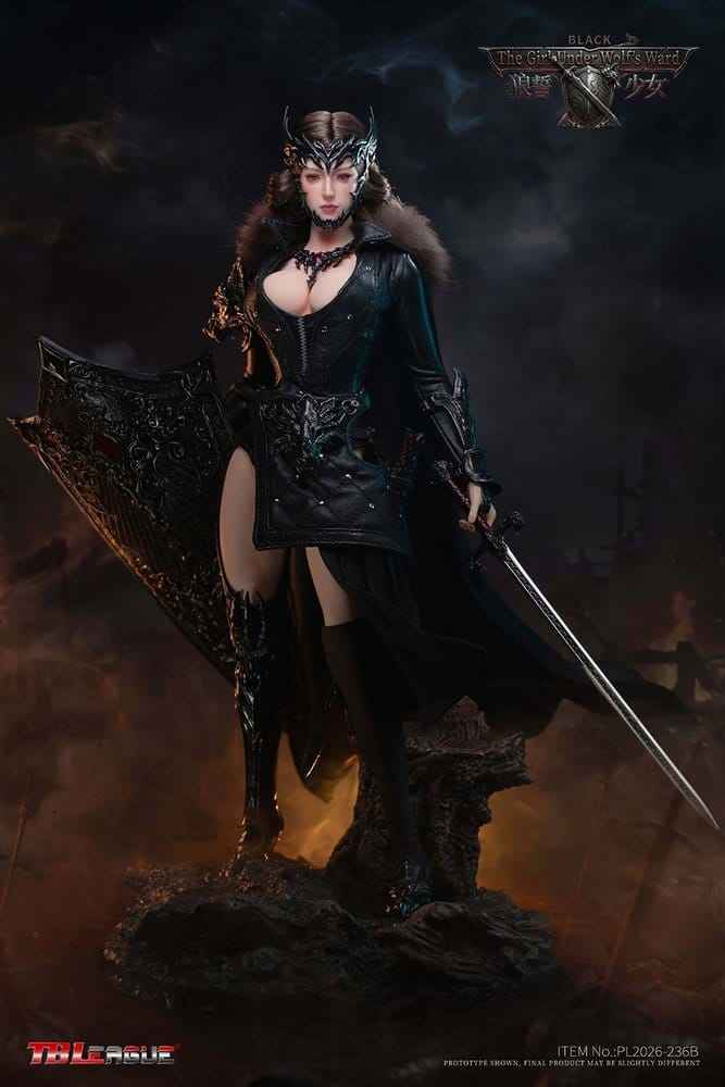 The Girl Under Wolf's Ward Actionfigur 1/6 Eleanor (Svart) 30 cm