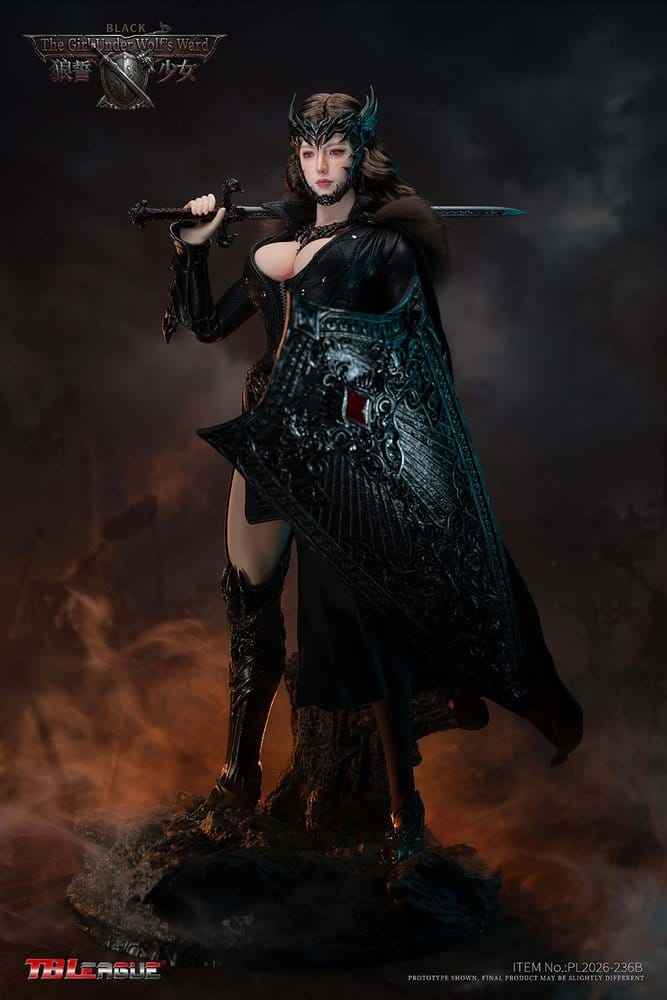 The Girl Under Wolf's Ward Actionfigur 1/6 Eleanor (Svart) 30 cm
