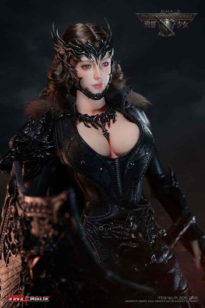 The Girl Under Wolf's Ward Actionfigur 1/6 Eleanor (Svart) 30 cm