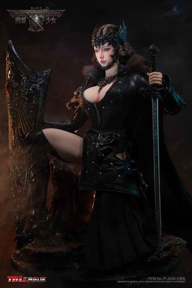 The Girl Under Wolf's Ward Actionfigur 1/6 Eleanor (Svart) 30 cm