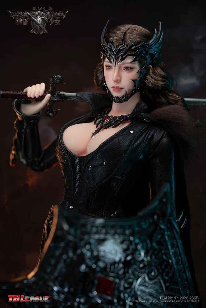The Girl Under Wolf's Ward Actionfigur 1/6 Eleanor (Svart) 30 cm