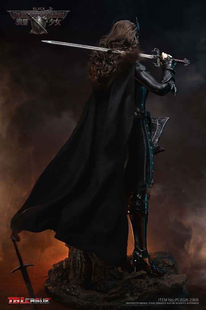 The Girl Under Wolf's Ward Actionfigur 1/6 Eleanor (Svart) 30 cm