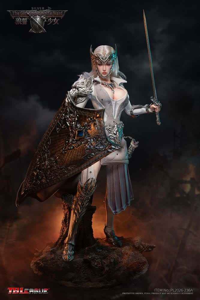 Actionfigur The Girl Under Wolf's Ward 1/6 Alina (Silver) 30 cm