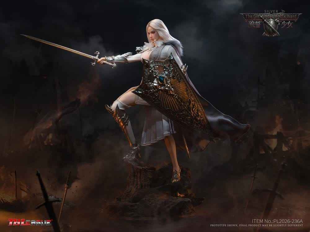 Actionfigur The Girl Under Wolf's Ward 1/6 Alina (Silver) 30 cm