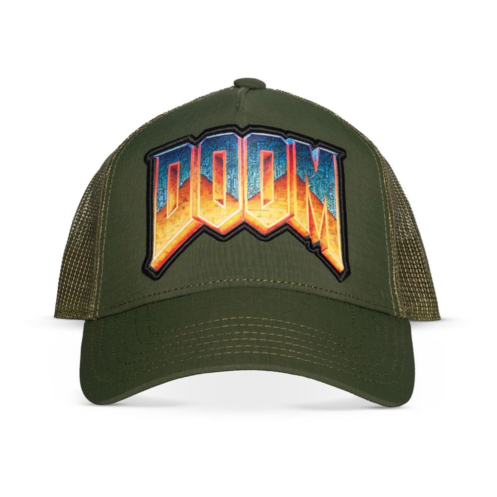 Doom Trucker Cap – Officiellt Licensierad Keps Difuzed