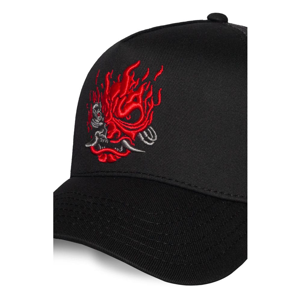 Cyberpunk Trucker Cap – Officiellt Licensierad Stil Difuzed