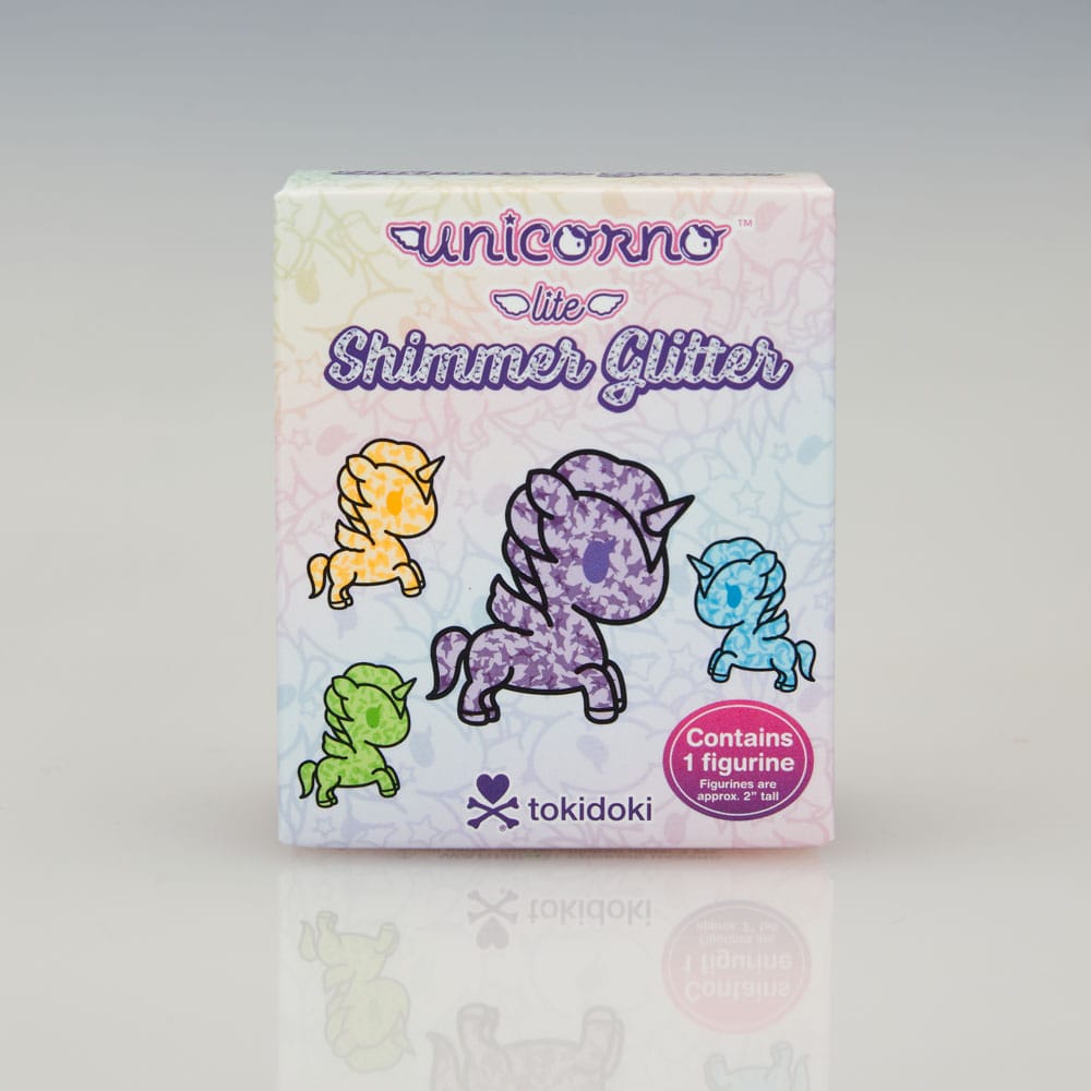 Unicorno Blind Box Figures Assortment Shimmer Glitter 5 cm (32) Tokidoki