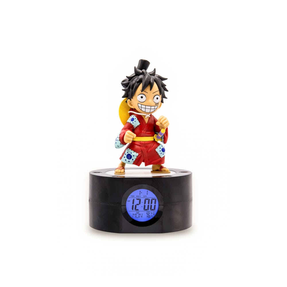 One Piece Ruffy Alarmklocka med Ljus 18 cm Teknofun