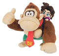 Donkey Kong Bananza Plush Figure Donkey Kong & Pauline 23 cm