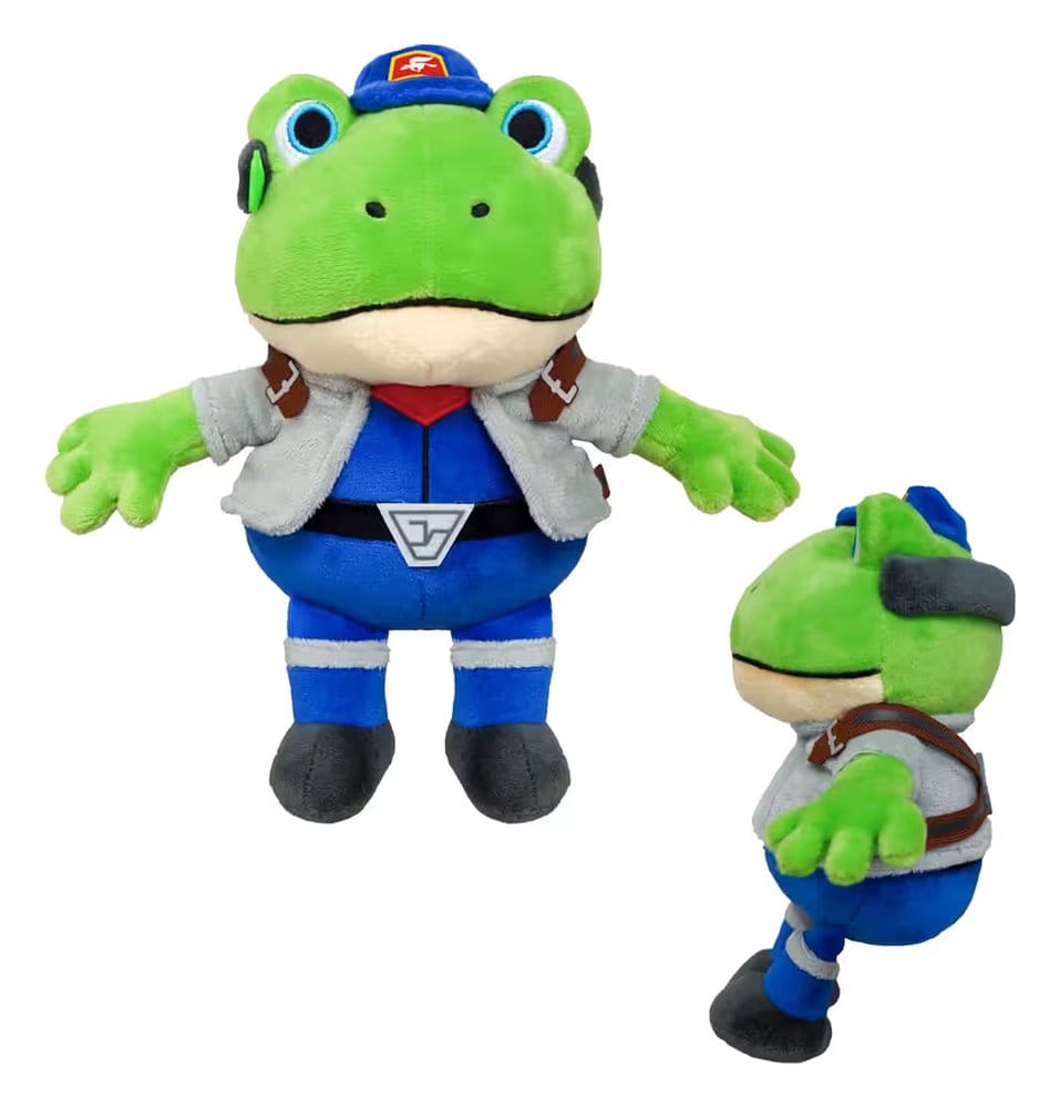 Star Fox Plush Figure Slippy Toad 20 cm