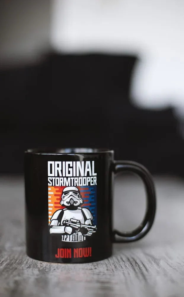 Original Stormtrooper Mug Gå med nu Svart Thumbs Up