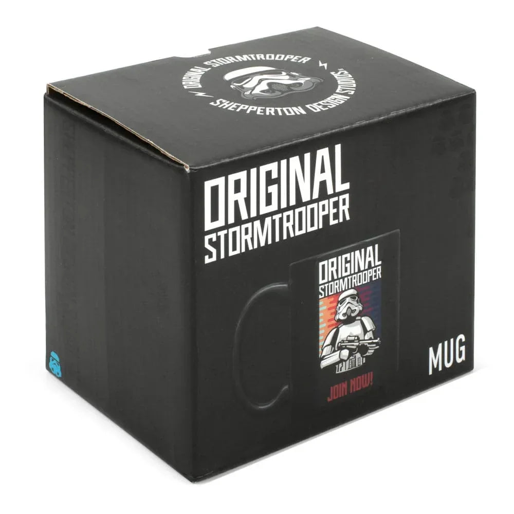 Original Stormtrooper Mug Gå med nu Svart Thumbs Up