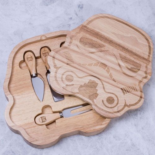 Original Stormtrooper Skärbräda och Knivsats Thumbs Up